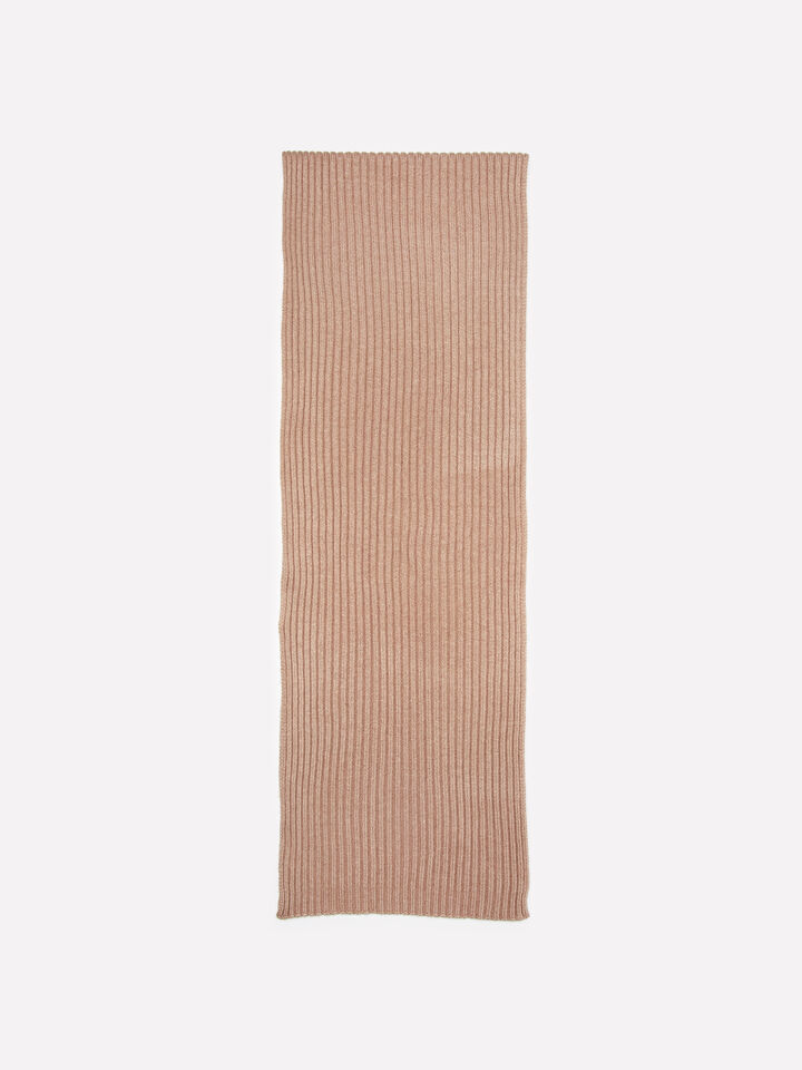 Écharpe de malha bege escuro - null - Bege | Sisley image number 1